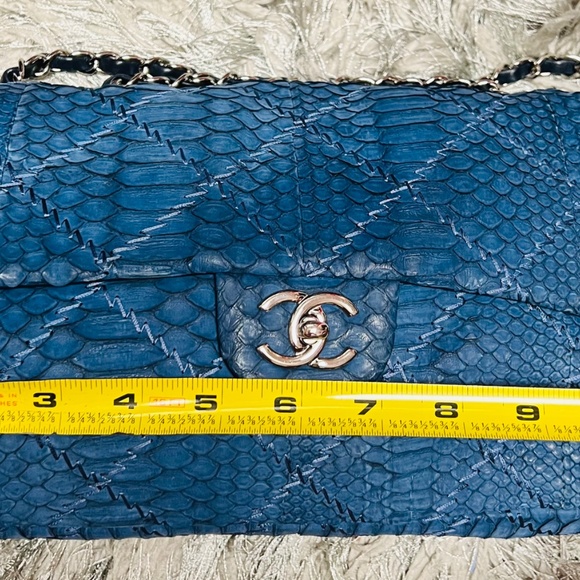 100% Authentic Python Blue Bag - Picture 10 of 11